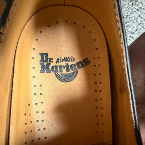 Dr. Martens 1461 Smooth Leather Oxford Shoes Men's Size 14 -3 hole Black - VGUC - Picture 8 of 13